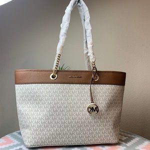 Michael Kors Shania Large EW Chain Tote Bag